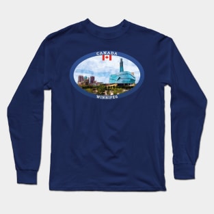 Winnipeg Canada Travel Long Sleeve T-Shirt